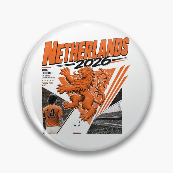 Item preview, Netherlands 2026 Football World Cup Glory | Oranje Fan Supporter Shirt designed and sold by rushaib.