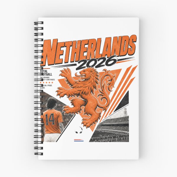 Item preview, Netherlands 2026 Football World Cup Glory | Oranje Fan Supporter Shirt designed and sold by rushaib.