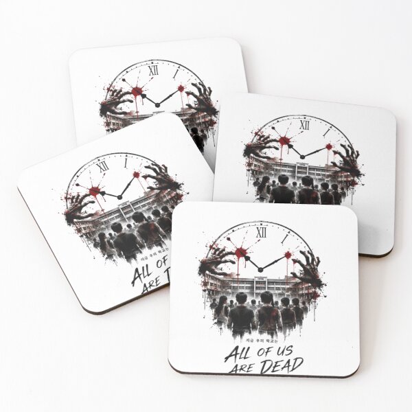 Item preview, All Of Us Are Dead Time Is Running Out KDrama Horror Design designed and sold by novaduman.