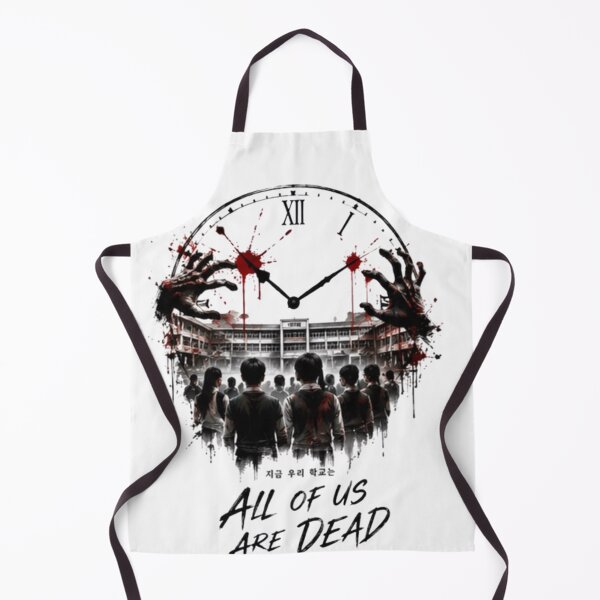Item preview, All Of Us Are Dead Time Is Running Out KDrama Horror Design designed and sold by novaduman.