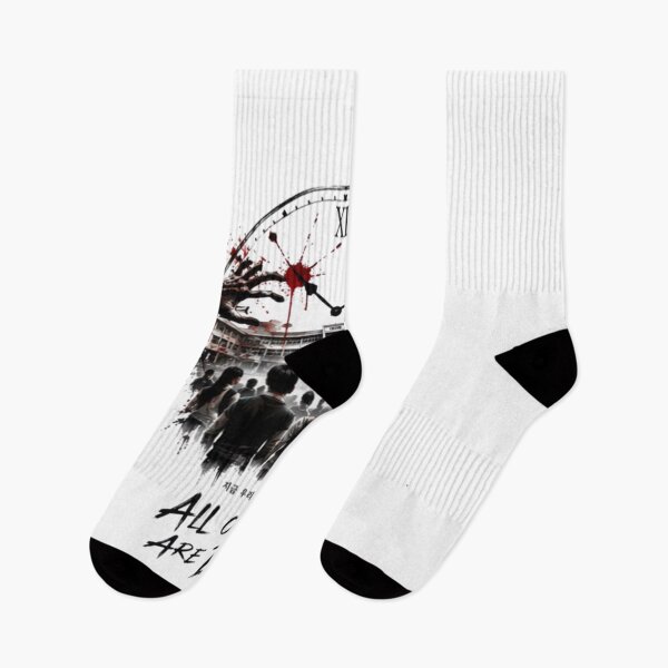 Item preview, All Of Us Are Dead Time Is Running Out KDrama Horror Design designed and sold by novaduman.