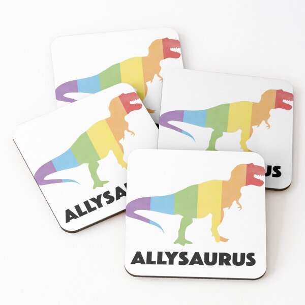 Item preview, LGBTQ Ally Dinosaur, Equality Supporter, LGBT Pride Month designed and sold by toongstudio.