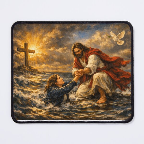 Item preview, He Pulled Me From the Deep designed and sold by MastersDesignNk.