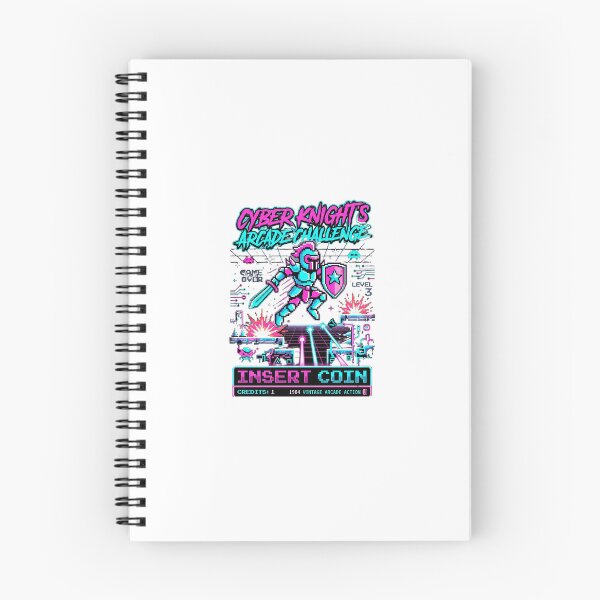 Item preview, Cyber Knight Arcade Challenge Pixel Art designed and sold by UrbanVoid Studio.