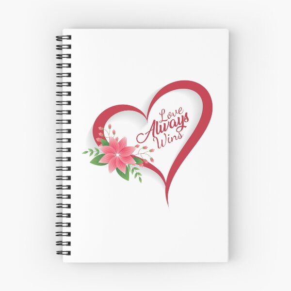Item preview, Love Always Wins – Inspirational Love Typography Design designed and sold by Amsafjol.