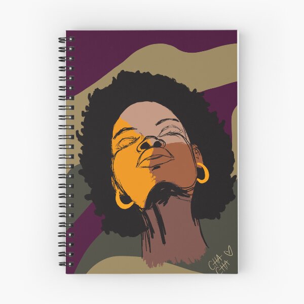 Item preview, Breathe | Black Woman Serenity Portrait designed and sold by ChaChaCreates.