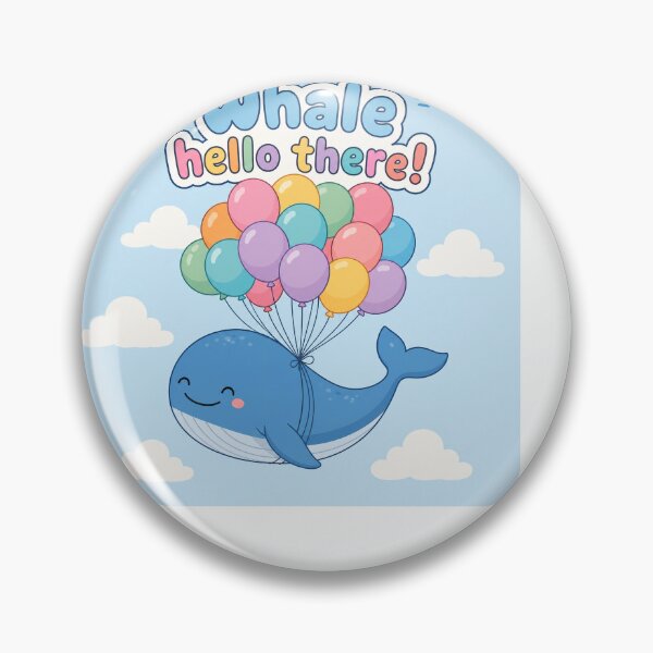 Item preview, Happy whale designed and sold by ArtAttack!.