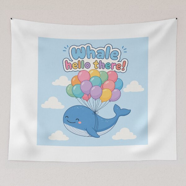 Item preview, Happy whale designed and sold by ArtAttack!.