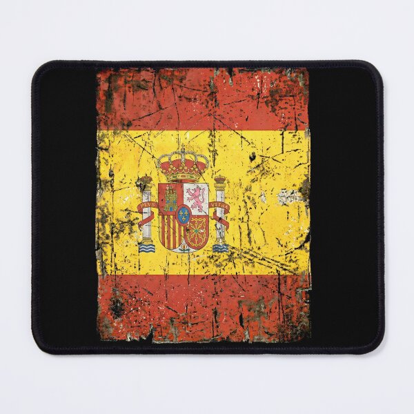 Item preview, Vintage Spain Flag Distressed Spanish Pride Heritage Shirt designed and sold by ArcaneArtistry.