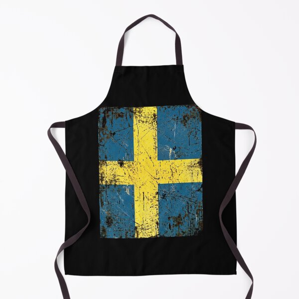 Item preview, Vintage Sweden Flag Distressed Swedish Pride Scandinavian Heritage Shirt designed and sold by ArcaneArtistry.