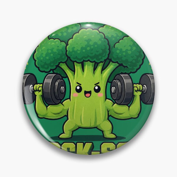 Item preview, Fitness Broccoli designed and sold by ArtAttack!.