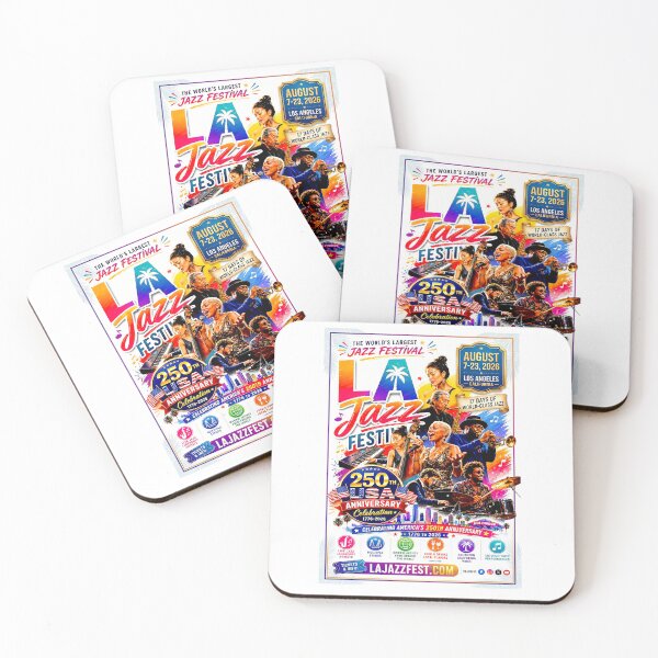 Item preview, LA JAZZ FESTIVAL - Aug. 7-23, 2026 - Celebrating 250th USA Anniversary designed and sold by DBM Photo Art 1.