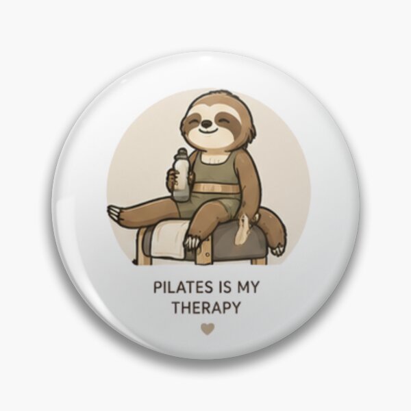 Item preview, Pilates is My Therapy | Funny Sloth Pilates Quote Gift designed and sold by rafaorlando.