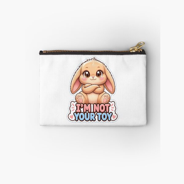 Item preview, I'm Not Your Toy | Cute Kawaii Bunny Rabbit Lover Gift designed and sold by Bettybee00.