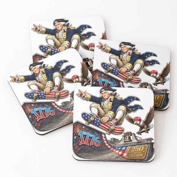Item preview, Washington Skateboarding 4th of July Action Sports  designed and sold by Zara Art House.