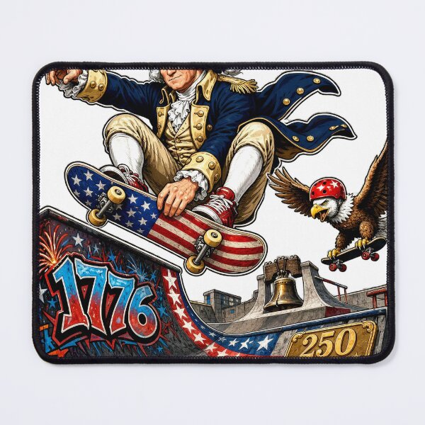 Item preview, Washington Skateboarding 4th of July Action Sports designed and sold by Zara Art House.