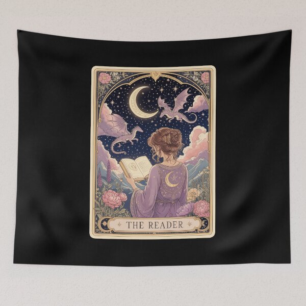 Item preview, The Reader tarot card Funny designed and sold by studio-ssaam.