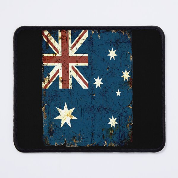 Item preview, Vintage Australia Flag Distressed Australian Pride Heritage Shirt designed and sold by ArcaneArtistry.