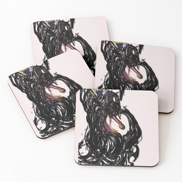 Item preview, The Whispering Shadows Gothic Abstract Art designed and sold by lusiaMaraArt.