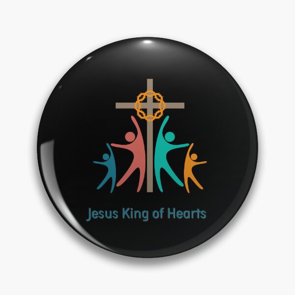 Item preview, Jesus King Of Hearts designed and sold by AMCreatix.