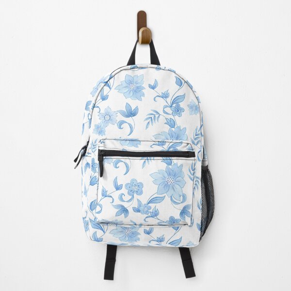 Item preview, Blue & White Chinoiserie Garden | Elegant Floral Pattern designed and sold by Piret Victoria Ribas.