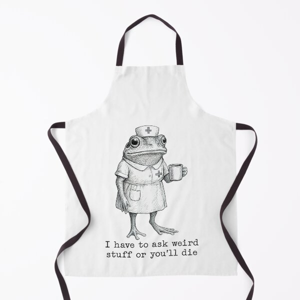 Item preview, I Have To Ask Weird Stuff Or You'll Die Frog designed and sold by studio-ssaam.