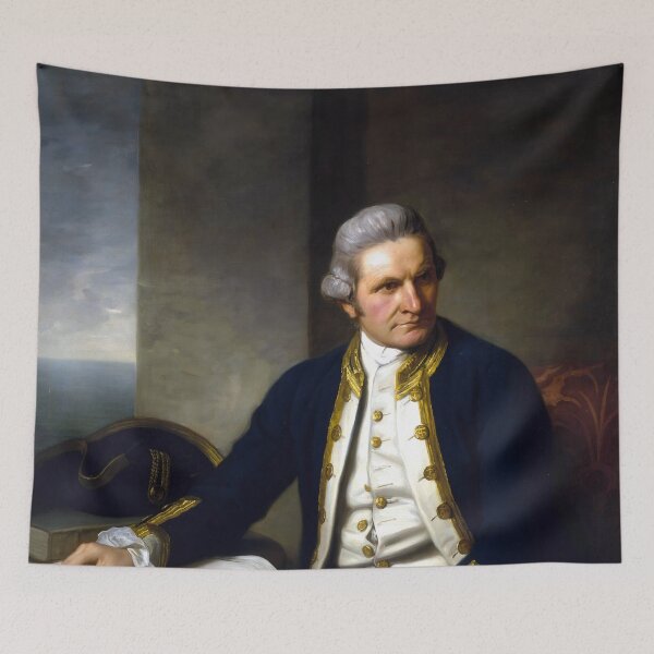 Item preview, Portrait of Captain James Cook designed and sold by Jon-Baran.