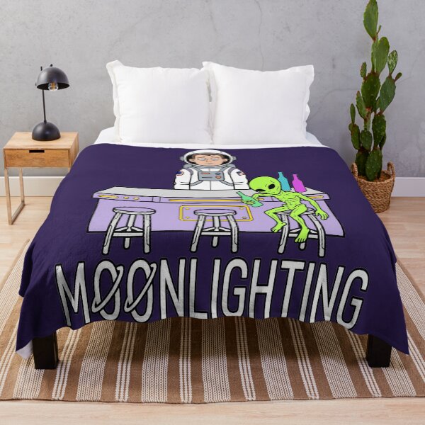 Item preview, Moonlighting - Depressed Astronaut Bartender designed and sold by Regal Rev.