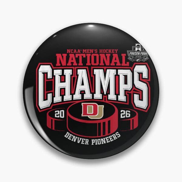 Item preview, Denver Pioneers Men’s Hockey 2026 National Champs Puck Design designed and sold by WoodrowCaldwell.