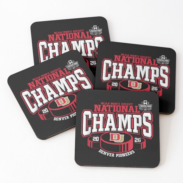 Item preview, Denver Pioneers Men’s Hockey 2026 National Champs Puck Design designed and sold by WoodrowCaldwell.