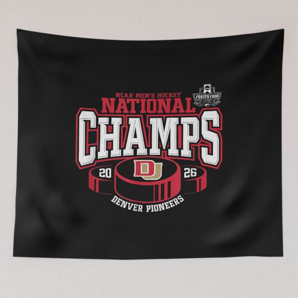 Item preview, Denver Pioneers Men’s Hockey 2026 National Champs Puck Design designed and sold by WoodrowCaldwell.