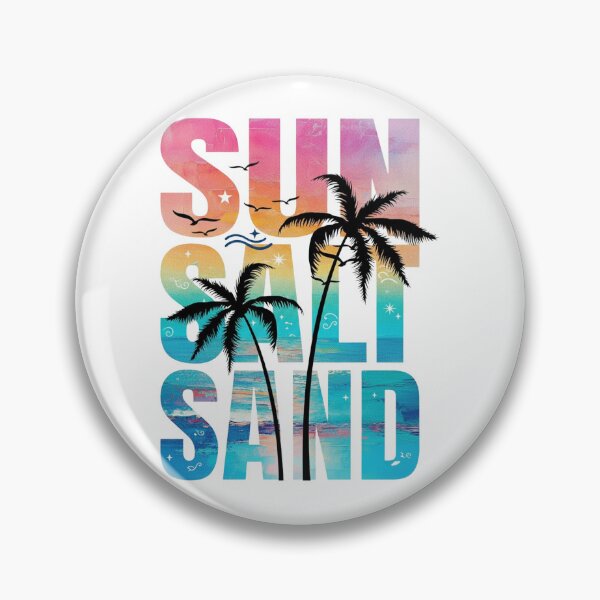 Item preview, Sun Sand Salt Beach, Summer Vacation, Beach, Summer  designed and sold by toongstudio.