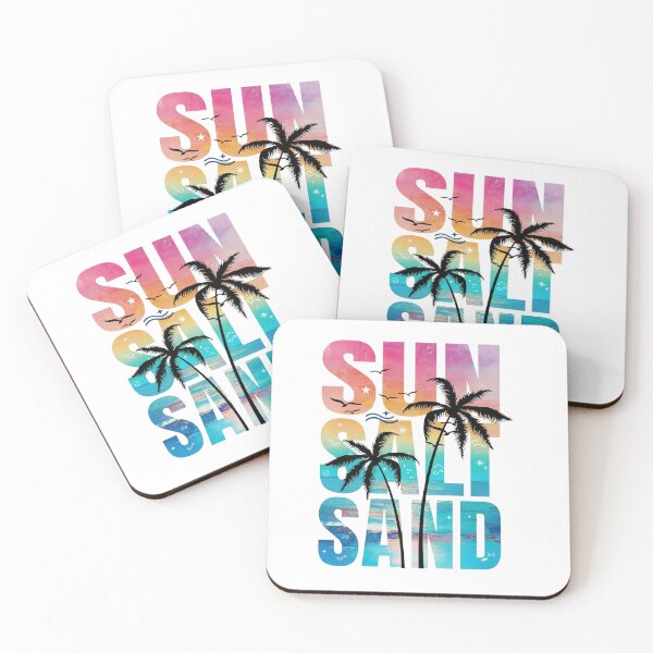 Item preview, Sun Sand Salt Beach, Summer Vacation, Beach, Summer  designed and sold by toongstudio.