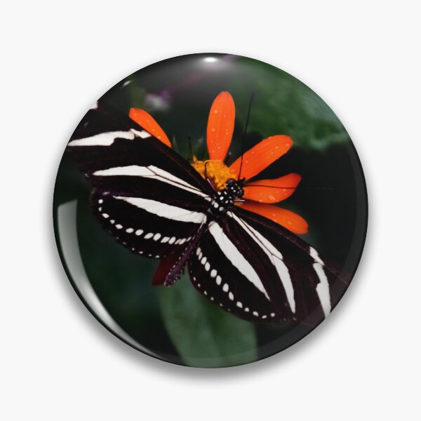Item preview, black and orange butterfly designed and sold by Cheneuil.
