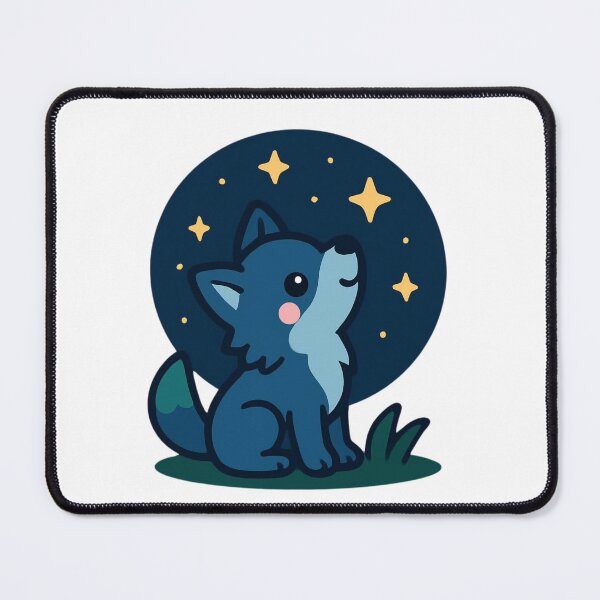 Item preview, Dream Beyond the Trees Wolf - Inspirational Sticker designed and sold by foryouandyours.