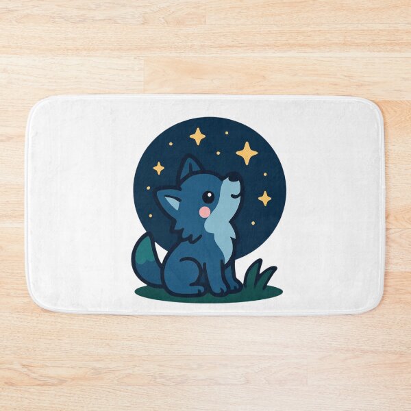 Item preview, Dream Beyond the Trees Wolf - Inspirational Sticker designed and sold by foryouandyours.