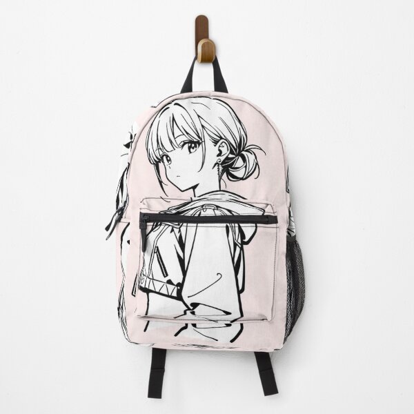 Item preview, Fashion - Woman in White Puffer Jacket Low Bun Anime Variant 3 designed and sold by AnimeShin.
