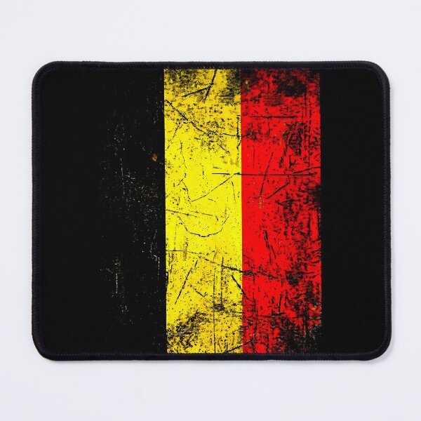 Item preview, Vintage Belgium Flag Distressed Belgian Pride Heritage Shirt designed and sold by ArcaneArtistry.