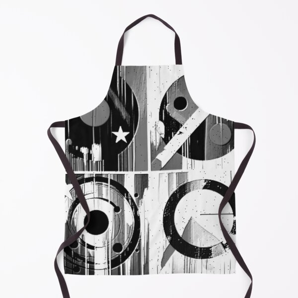 Item preview, cosmic pop geometry age black and white geometric abstract design designed and sold by SmashingDeals.