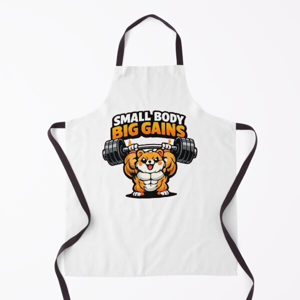 Item preview, small body big gains designed and sold by DailyQuestPrint.