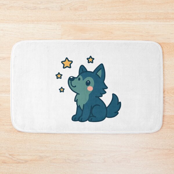 Item preview, Dream Beyond the Trees Wolf - Inspirational Sticker designed and sold by foryouandyours.