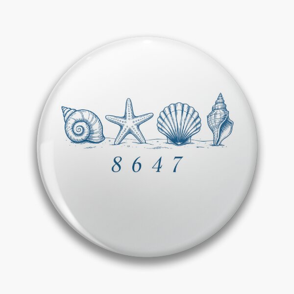 Item preview, 86 47 Seashells Sea Shells Beach Funny 8647 designed and sold by studio-ssaam.
