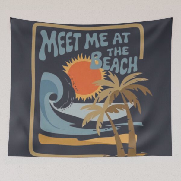 Item preview, Meet me at the beach designed and sold by GraphicMondaze.