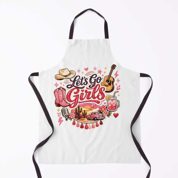 Item preview, Let's Go Girls Western Cowgirl Shirt Design | Retro Country Music Graphic Tee designed and sold by CreativeNest Prints.