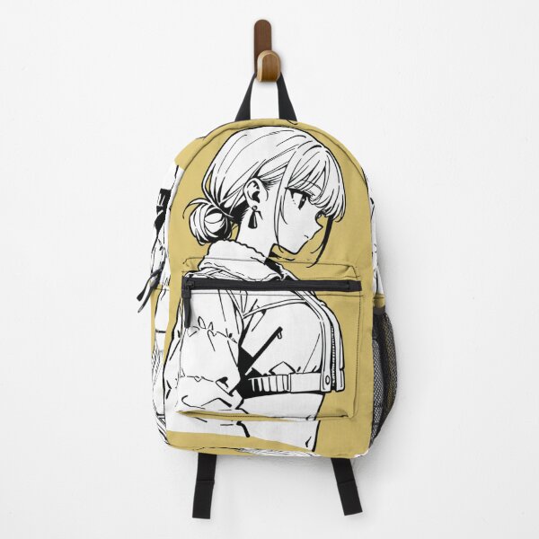 Item preview, Fashion - Woman in White Puffer Jacket Low Bun Anime designed and sold by AnimeShin.