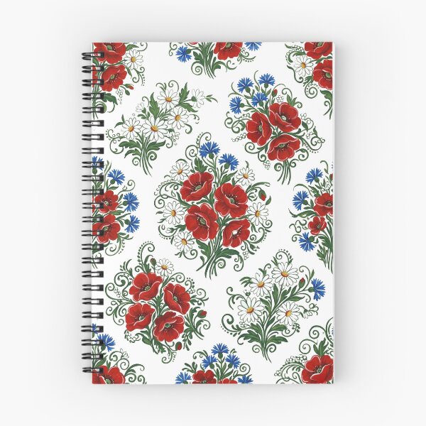 Item preview, Zalipie Polish Folk Floral Pattern designed and sold by Ewa Miller.