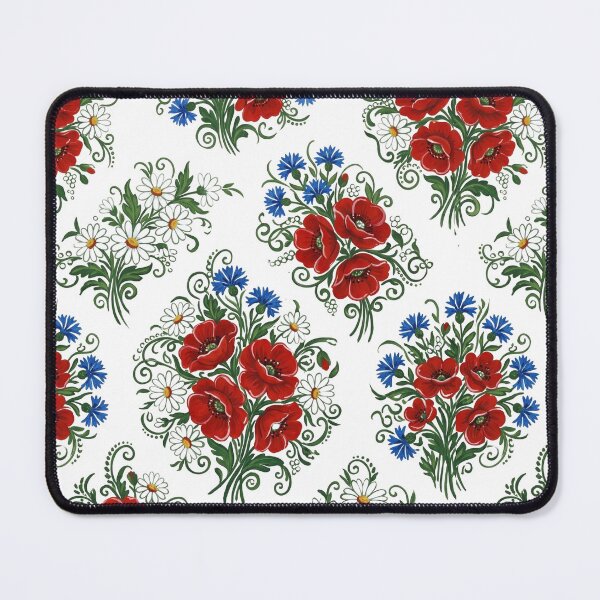 Item preview, Zalipie Polish Folk Floral Pattern designed and sold by Ewa Miller.