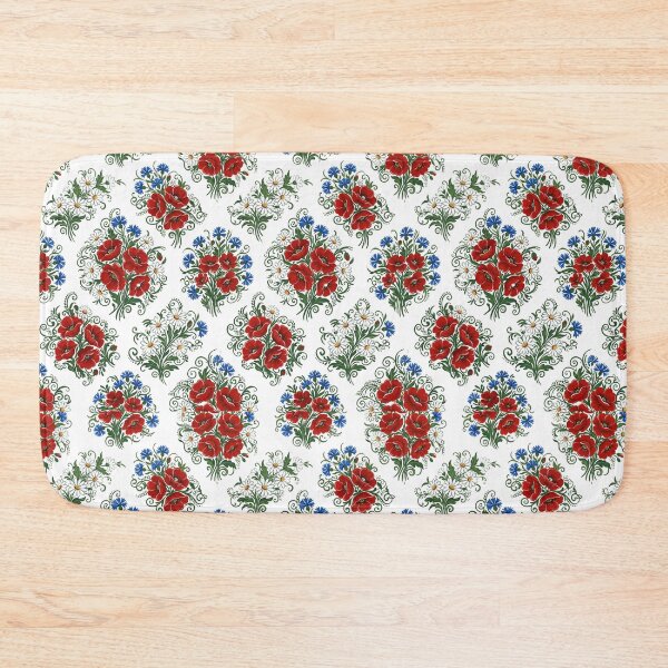 Item preview, Zalipie Polish Folk Floral Pattern designed and sold by Ewa Miller.