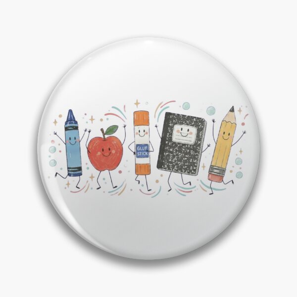 Item preview, Funny Teacher Life, Back To School, Preschool Teacher School, Crayon Apple Pencil Notebook  designed and sold by toongstudio.