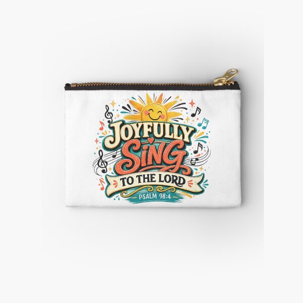 Item preview, Joyfully Sing to the Lord Psalm 98:4 Christian Worship Praise Design designed and sold by SoulThread Studio.